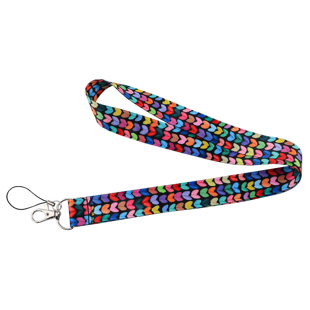 1pc Heart Series Lanyard