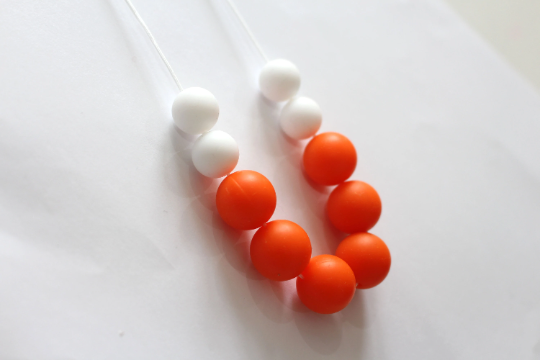 Silicone Beads Nursing necklace