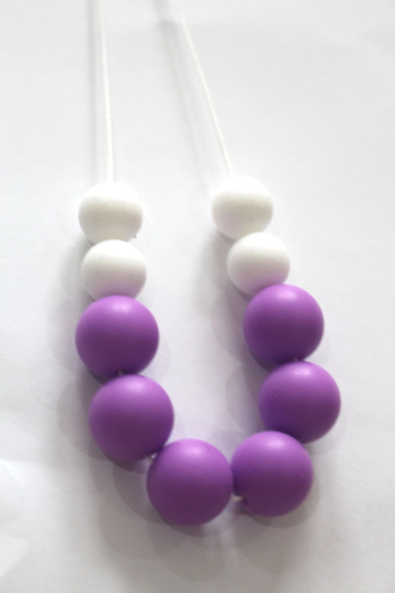 Silicone Beads Nursing necklace