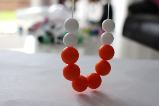 Silicone Beads Nursing necklace