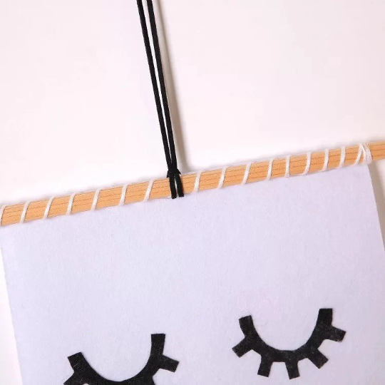 Knitted kids Room Decor /Wall Hanging/Home Decor /Rainbow wall Hanging