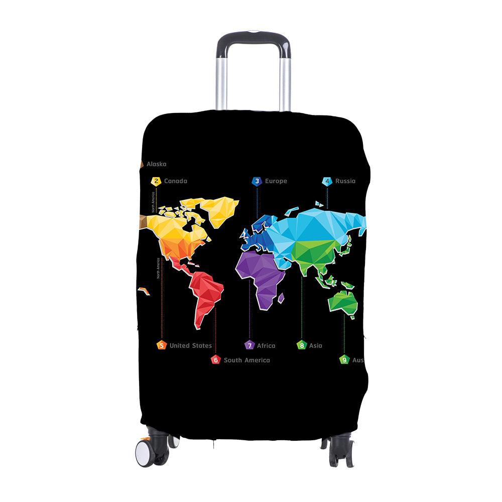 Thicken Wear-Resistant Air Layer Suitcase Protective Suitcase Cover Dust-Proof and Scratch-Proof Luggage Set