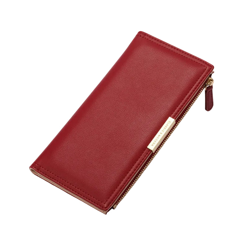 Women's Korean-style Long Wallet/ Multi-card Zipper Bag /Women's Wallet Clutch r purse
