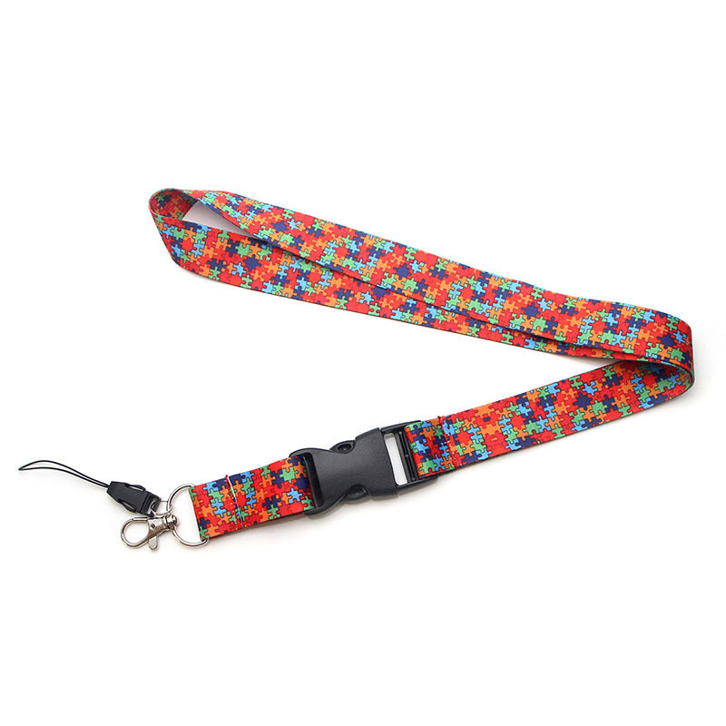 Maze Cartoon Phone Lanyard Card Holder Campus Card Factory Id Work Exhibition Pass Access Control Cross-Border Export