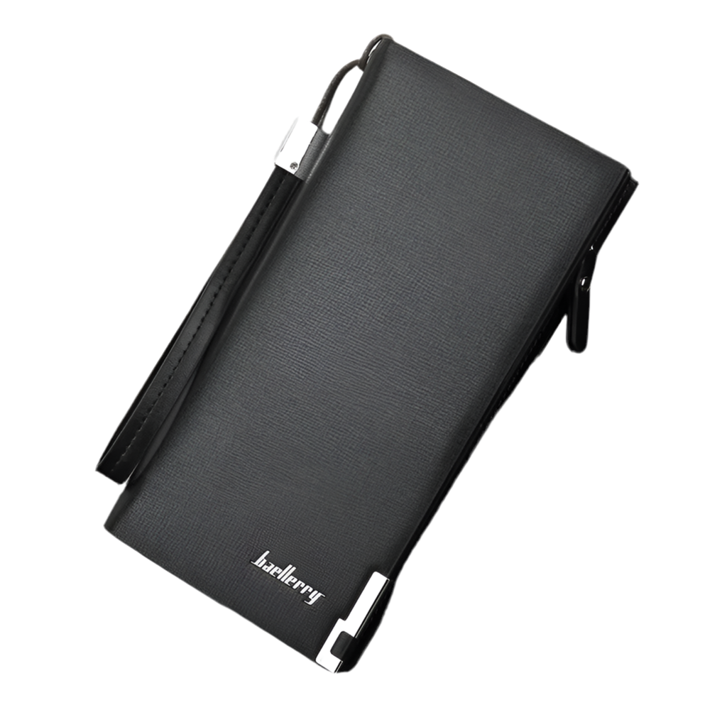 Hemasa  Large Capacity Zipper Handbag Card Holder Clutch Wallet For Men