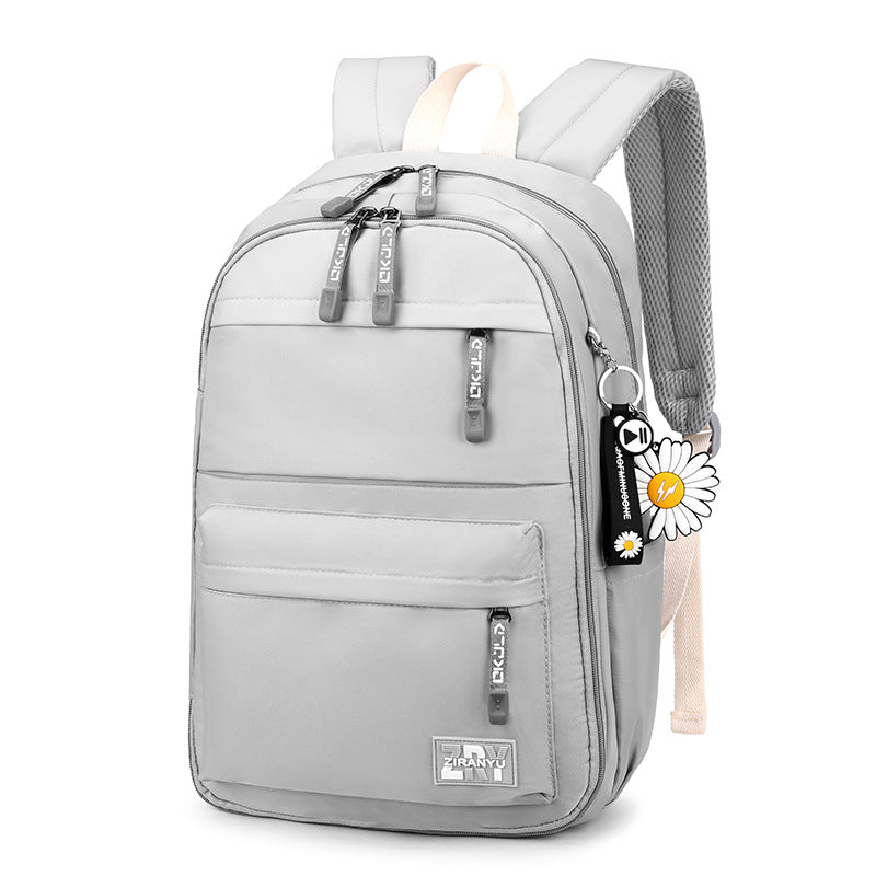 New Refrigerator Style Door Opening Fashion Student Schoolbag Girl Backpack Multi-Compartment Junior High School Student Casual Backpack Trend