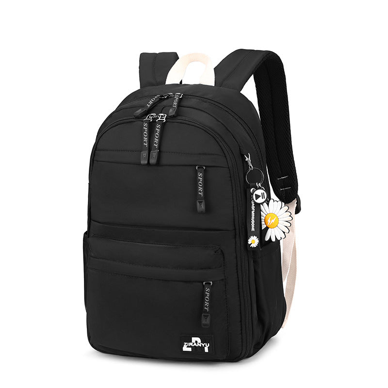 New Refrigerator Style Door Opening Fashion Student Schoolbag Girl Backpack Multi-Compartment Junior High School Student Casual Backpack Trend