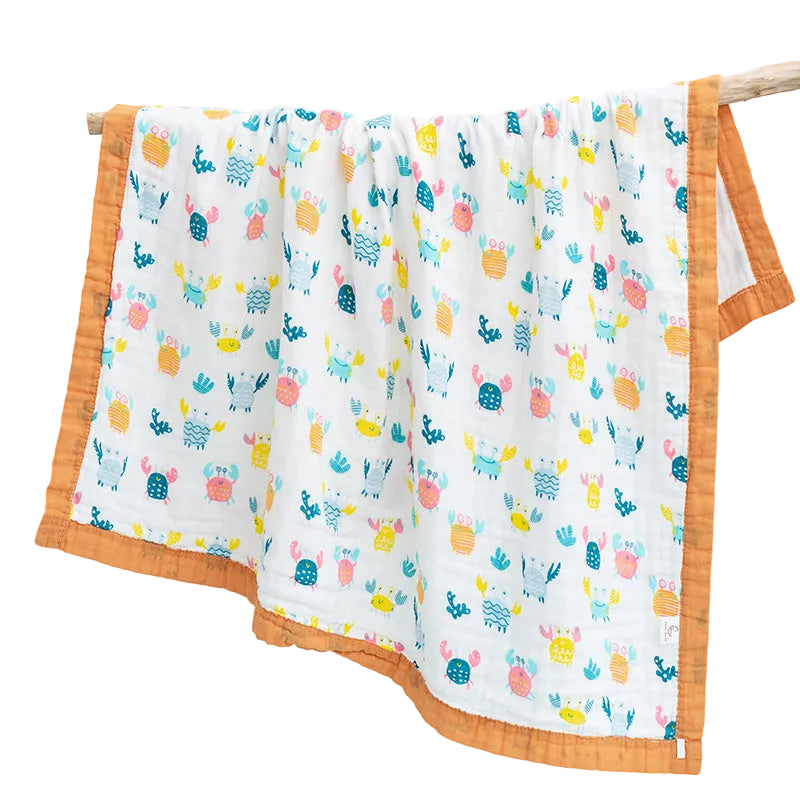 Baby Gauze Bath Cotton  Towel washed children summer cool quilt infant gauze blanket (120 * 150CM)
