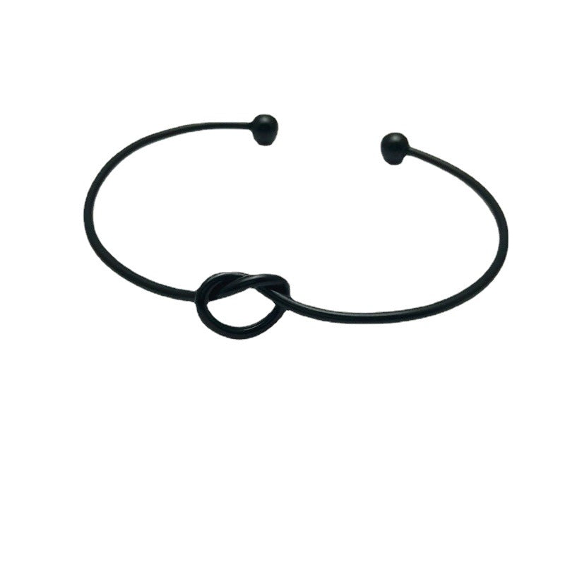 Hemasa  Love Knot Bracelet Women's diy Bracelet Opening Rose Gold Hand Jewelry Bridal Tribal Kink
