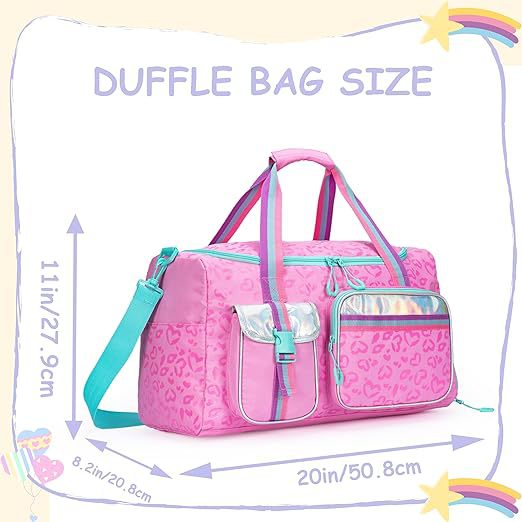 Custom Duffle Bag Travel Bag Gym Bag Girls Women Dance Bag