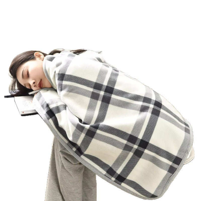 Shawl Blanket for Nap and Leg Covering, Comfortable Office Cape, Thickened Sofa Blanket