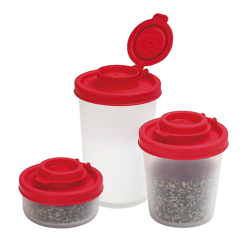 Kitchen Mini Seasoning Bottle Salt and Pepper Spice Shaker Salt and Pepper Bottle(Set of 3)