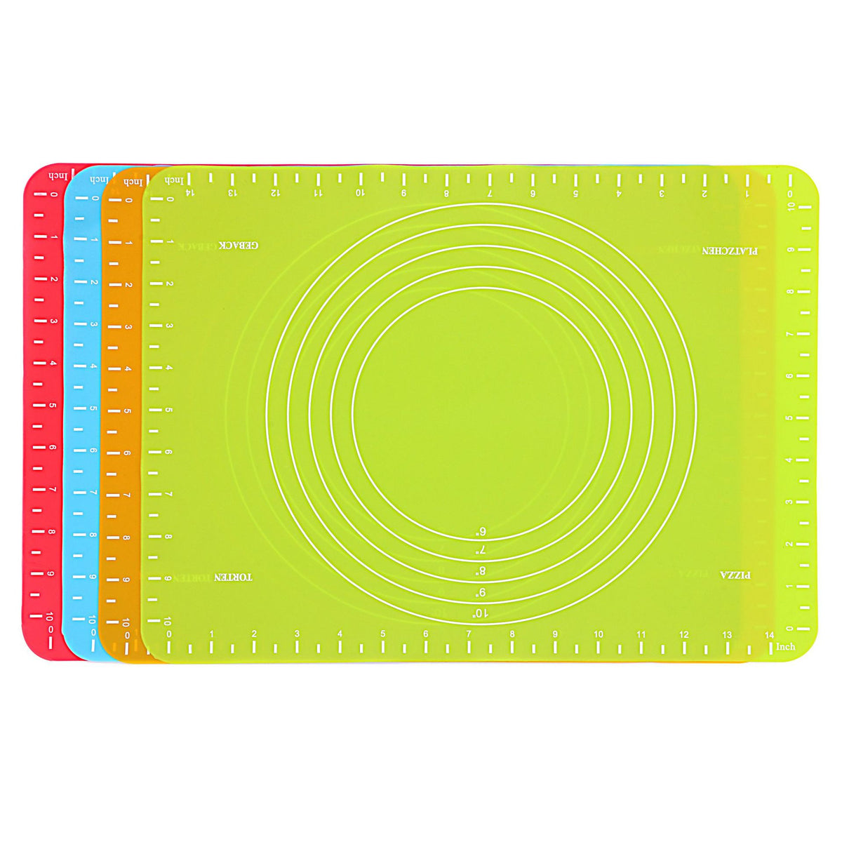 Flour shaping pad large scale silicone pad 50*40 soft chopping board baking tool high temperature resistant kneading pad