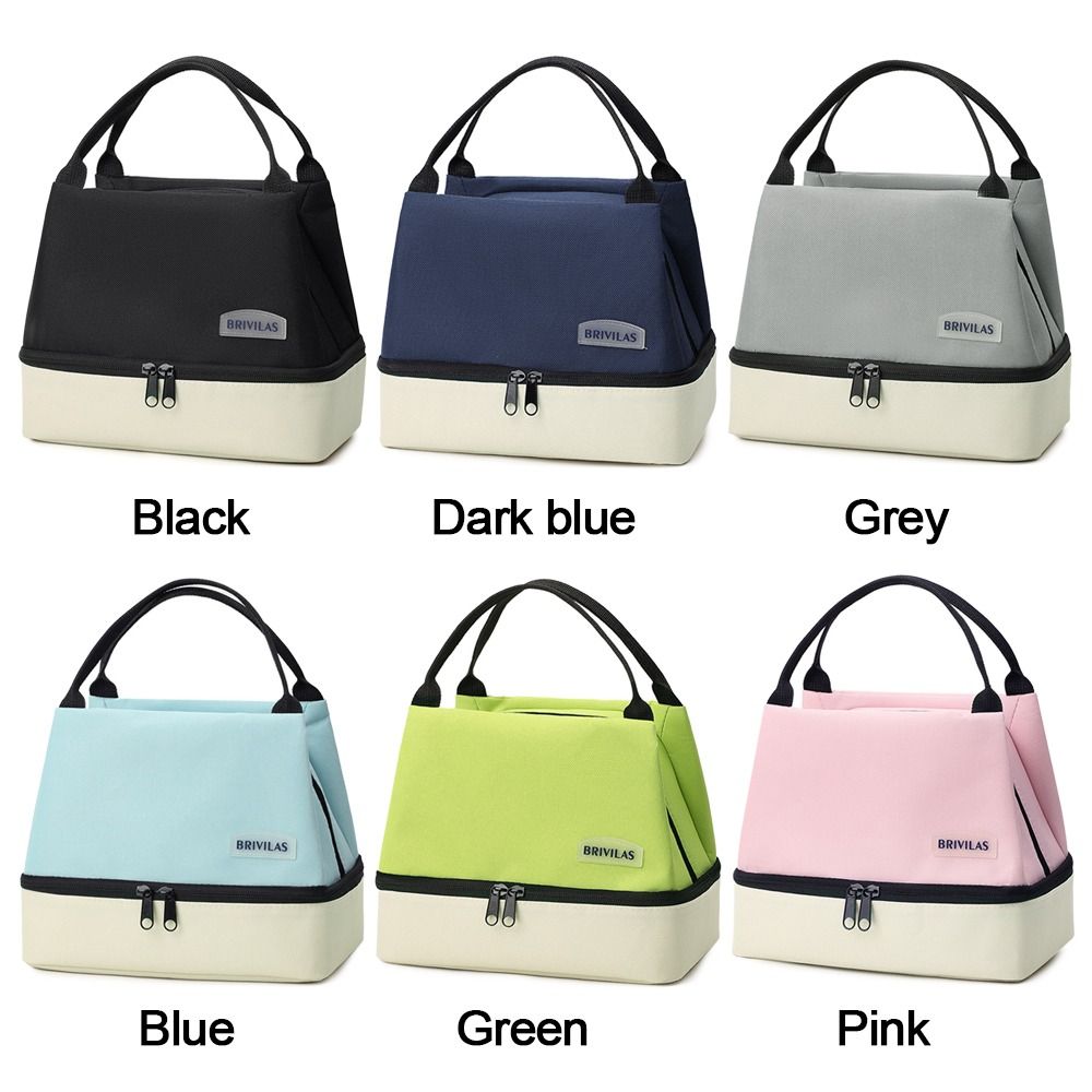 Camping Picnic Bag Lunch Bag Large Capacity Food Drink Storage Women's Casual Handbag Travel Tote Carry Aluminum Foil Tote Bag