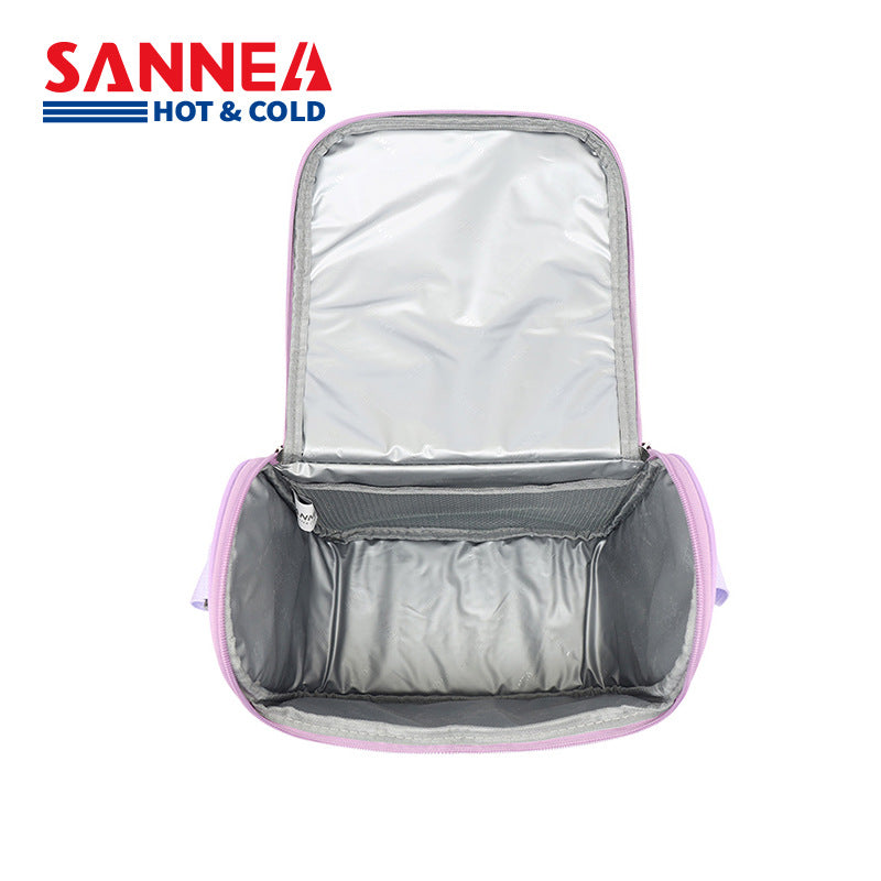 Sanne New Model Children's 8L Insulated Bag Student Lunch Box Bag Cross-Border Oxford Cloth Ice Pack in Stock