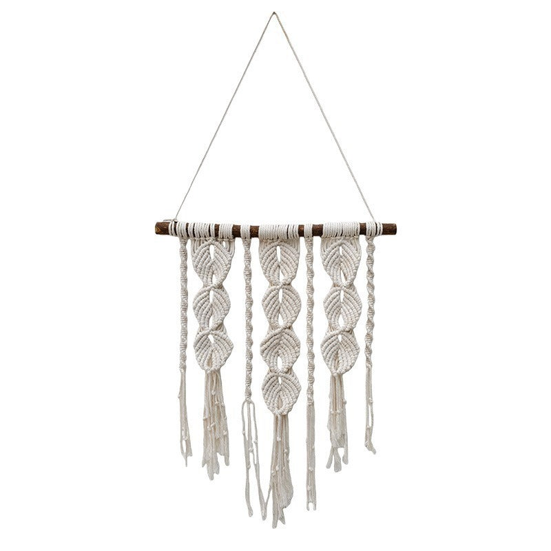 Cross-Border Scandinavian Style Background Wall Decoration Bohemian Hand-Woven Tapestry Ins Style Home Wall Tassel Hanging Decoration