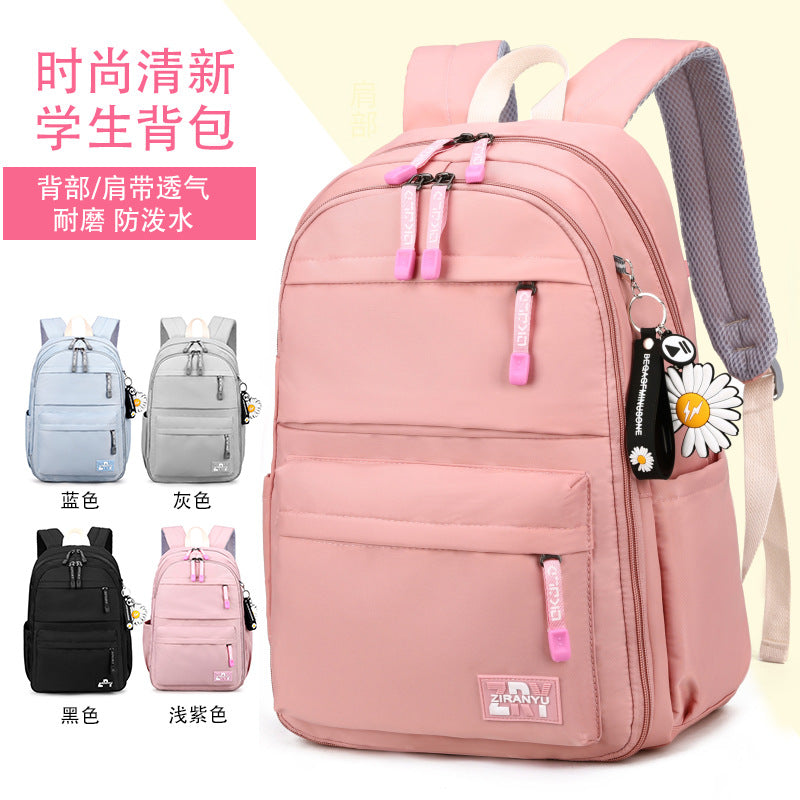New Refrigerator Style Door Opening Fashion Student Schoolbag Girl Backpack Multi-Compartment Junior High School Student Casual Backpack Trend