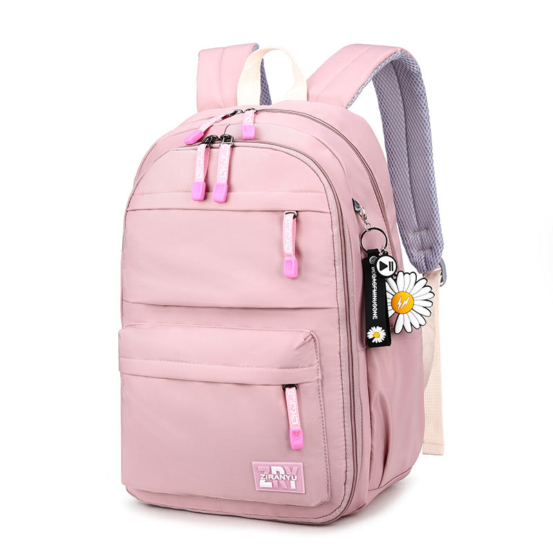 New Refrigerator Style Door Opening Fashion Student Schoolbag Girl Backpack Multi-Compartment Junior High School Student Casual Backpack Trend