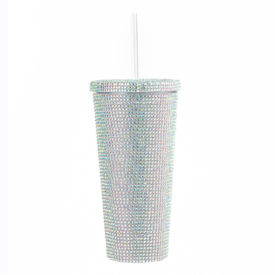 2026 New Pure Color 650ml Diamond Paste Cup, Gift