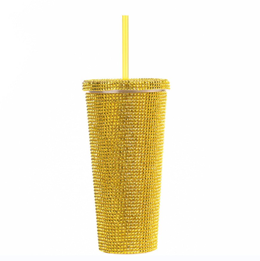 2026 New Pure Color 650ml Diamond Paste Cup, Gift