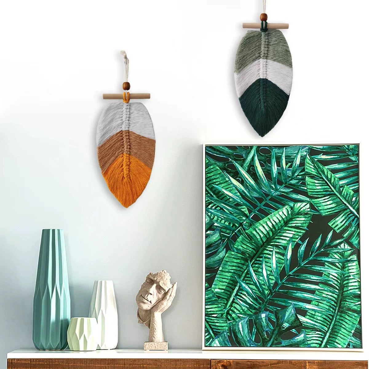 Decorative pendant Nordic wall creative homestay hotel home living room sofa background wall hanging decorations wholesale