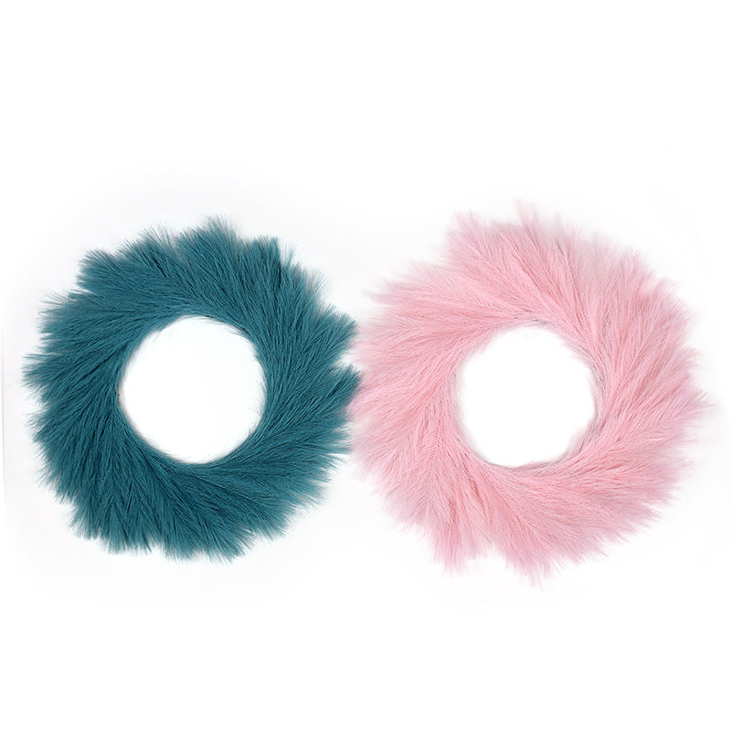 Pop Reed Grass Wreath Nordic ins Wedding Decoration Amazon Cross Border in stock Supply Simulation Wreath