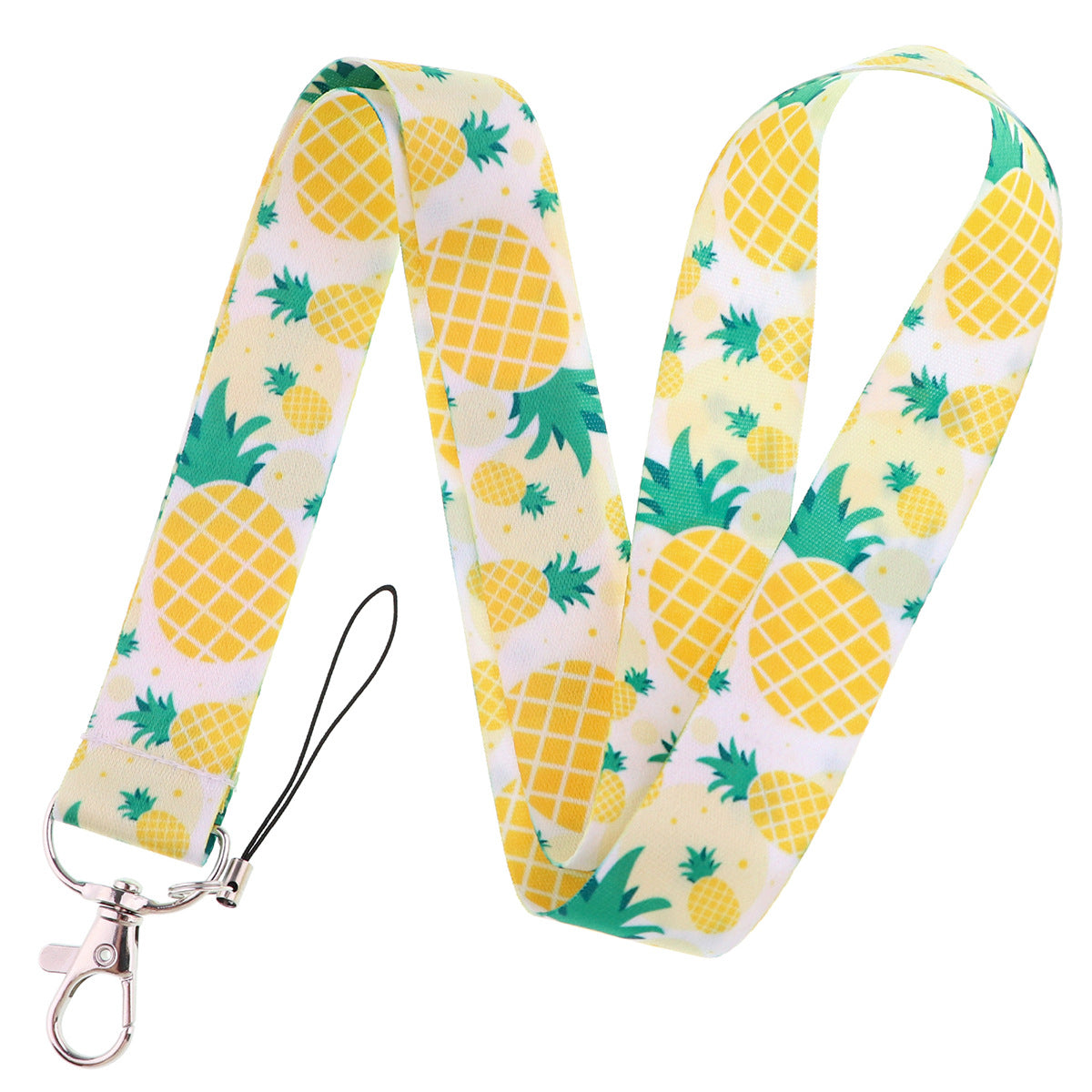 Mobile Phone Lanyard Cherry Avocado Watermelon Pineapple Kiwi Strawberry Grape Id Card Camera Strap Fruit Style