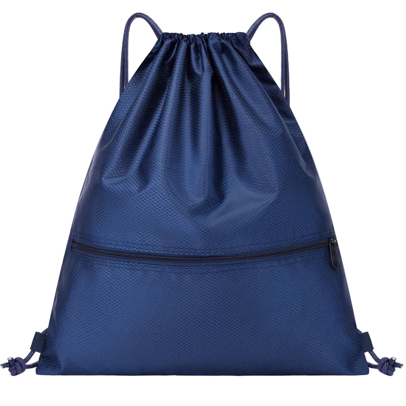 Lightweight Drawstring Backpack Large Capacity Unisex Sports Drawstring Bag Waterproof Foldable Bag