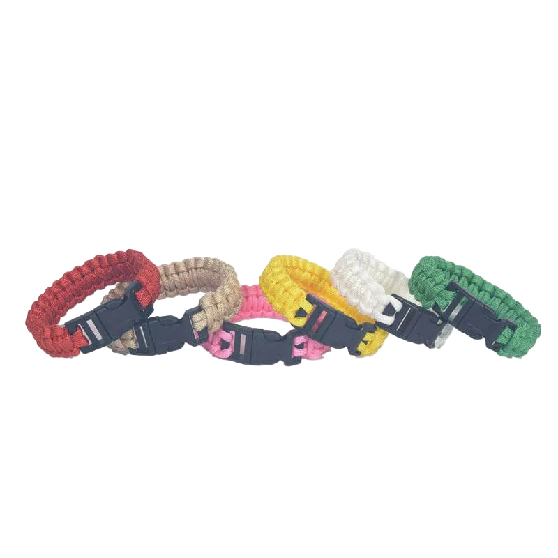 Umbrella Rope  Outdoor Lifesaving Emergency Camping Seven-core Umbrella Rope Hand-woven Gift Climbing Bracelet