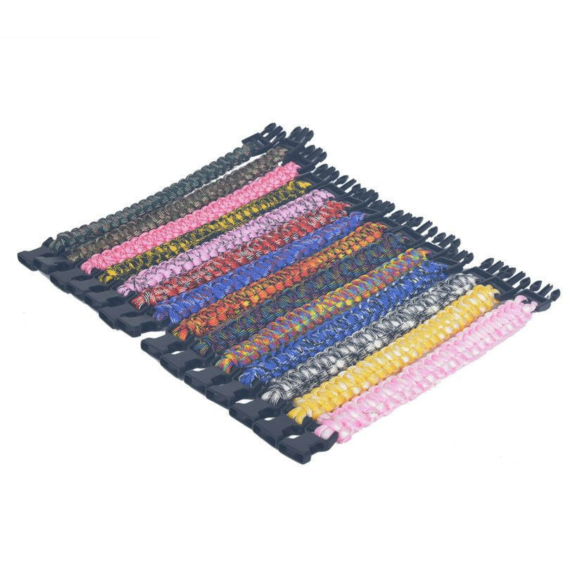Umbrella Rope  Outdoor Lifesaving Emergency Camping Seven-core Umbrella Rope Hand-woven Gift Climbing Bracelet