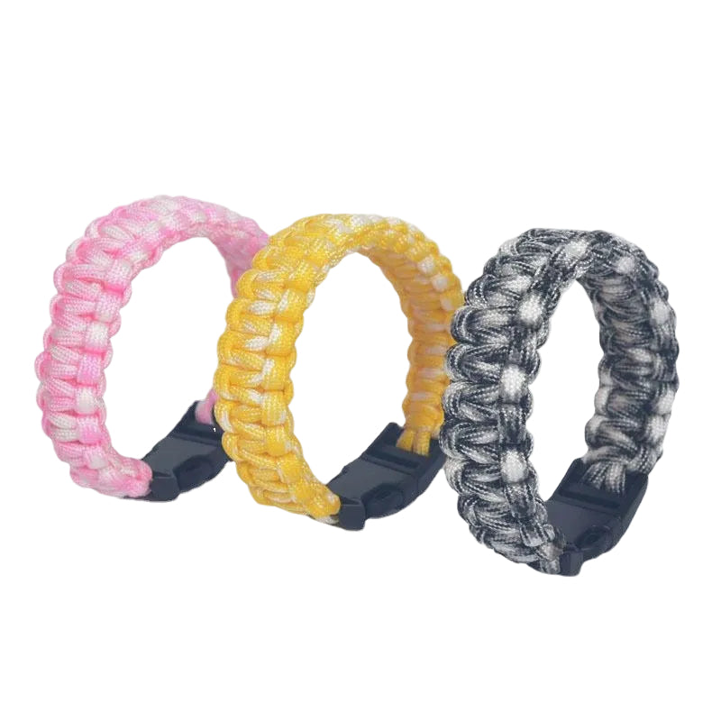 Umbrella Rope  Outdoor Lifesaving Emergency Camping Seven-core Umbrella Rope Hand-woven Gift Climbing Bracelet