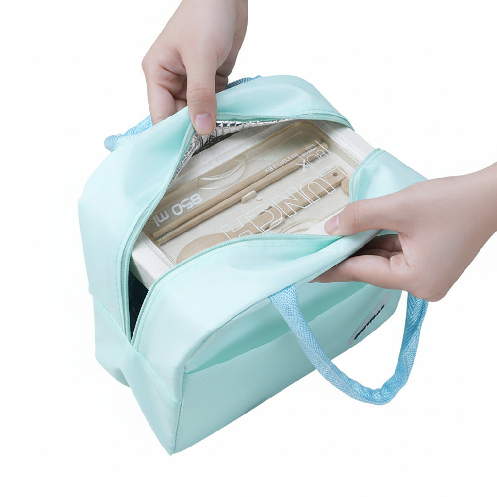 office worker portable insulation bag fresh ice bag thickened aluminum foil student insulation lunch box bag