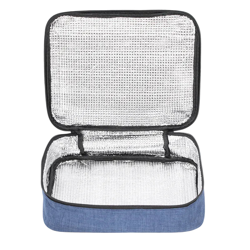 Lunch box insulation bag Bento student aluminum foil thickened portable work compartment plate handbag