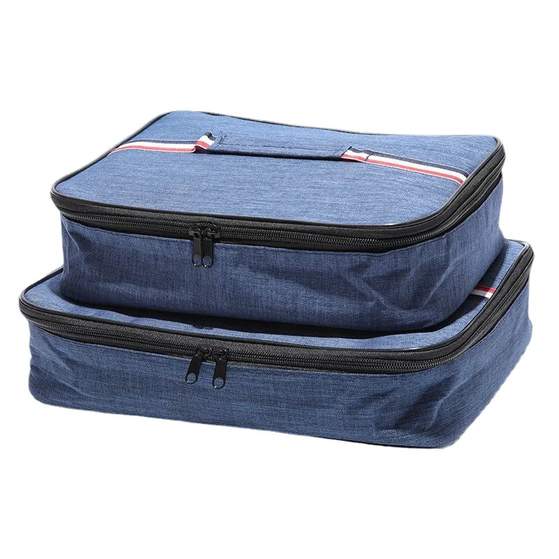 Lunch box insulation bag Bento student aluminum foil thickened portable work compartment plate handbag
