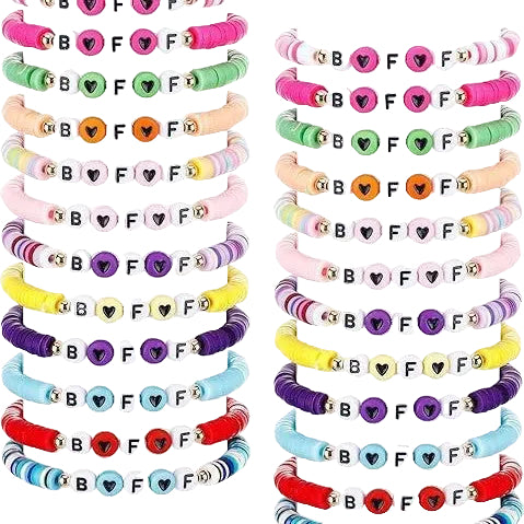 Mixed-Color Beaded Seed Bead Set Children's  Jewelry DIY Letter Friendship Bracelet