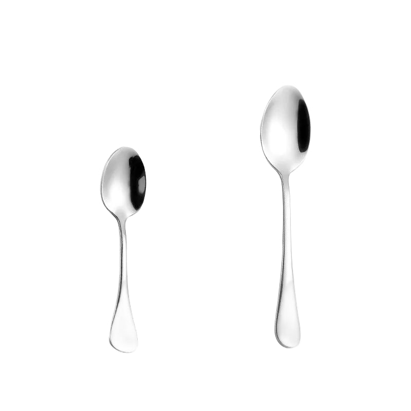 24Pcs 304 Stainless Steel Mini Special Small Spoon 9cm Short Handle Seasoning Spoon Salt Spoon Medicinal Powder Seasoning Spoon Spoon Coffee Spoon