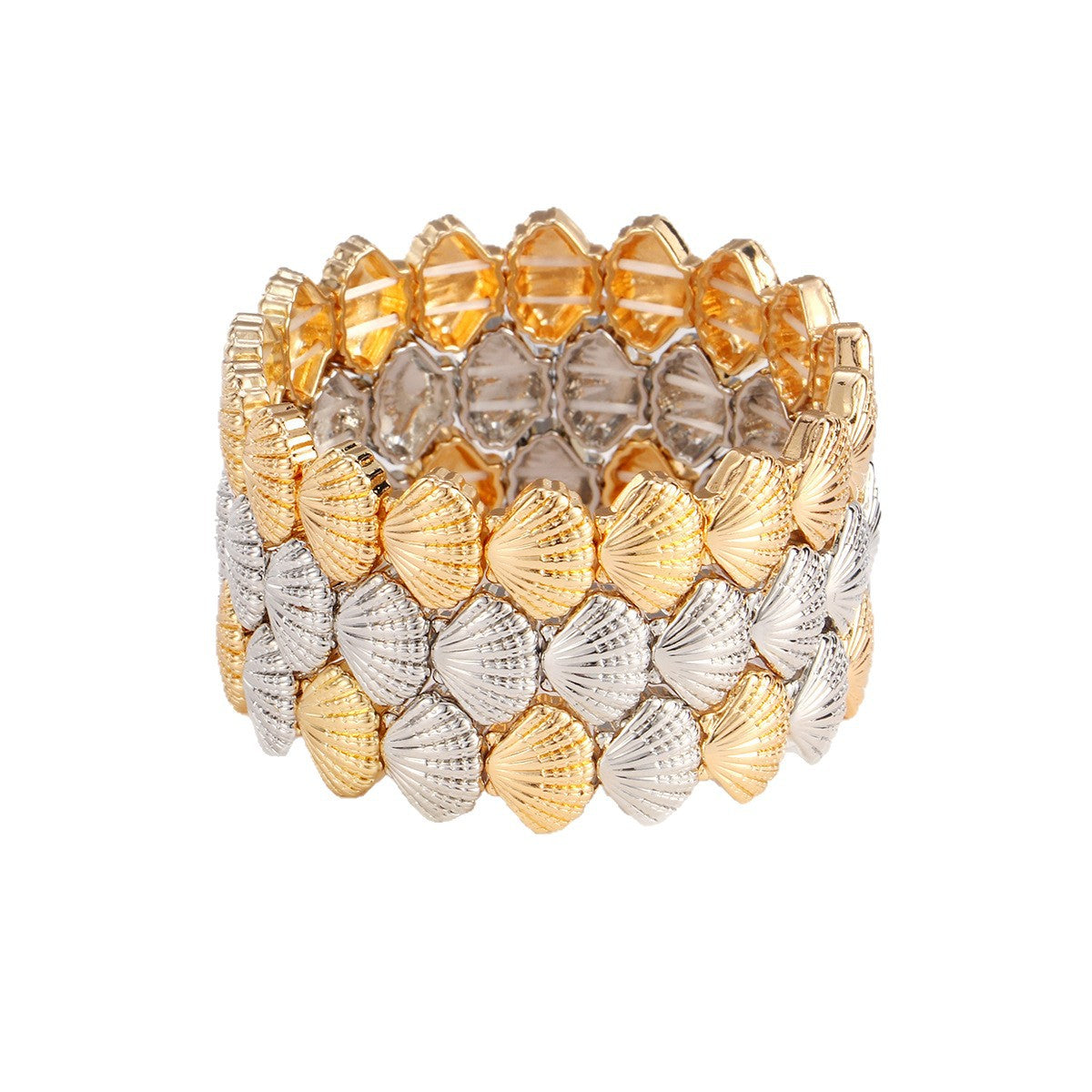 Fashionable Girls' Beach Bracelets, Non-Fading Bracelets, High-End Women's Hand Jewelry, European and American Niche Design Bracelets