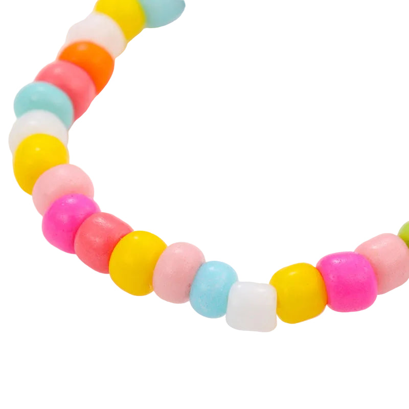2PCs Mixed Color Beaded Star Smiley Multi-Row Stacked Summer Ring /Finger Rings/Toe Rings Set for Women