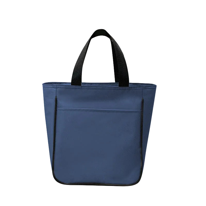 Hand-Held Oxford Cloth  with Thickened Aluminum Foil Men's  Insulation Lunch Bag