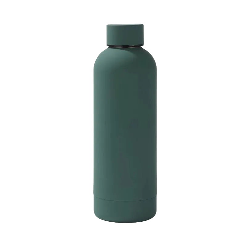 304 stainless steel small-mouth bottle large-capacity thermos outdoor portable sports water bottle vacuum insulation