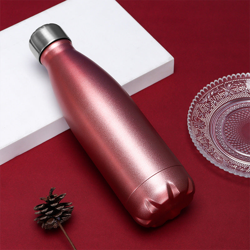 500 ML Coke Cup Large Capacity Portable Outdoor Sports Coke Bottle Stainless Steel Thermos Cup