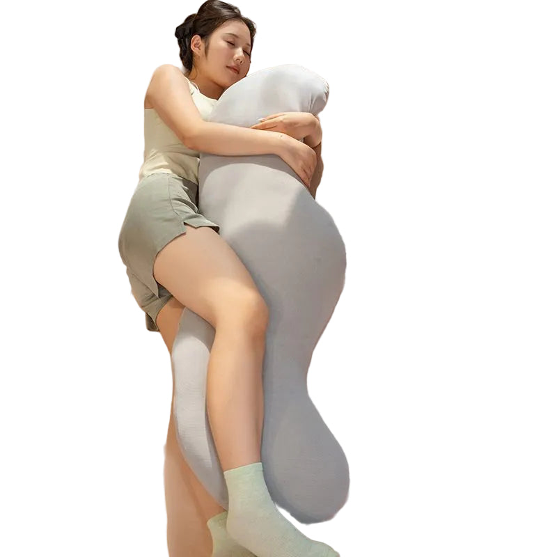 Summer Long Pillow for Girls to Sleep on the Bed Pregnant Women Sleeping on the Side Leg Pillow Removable and Washable Side Sleeping Pillow