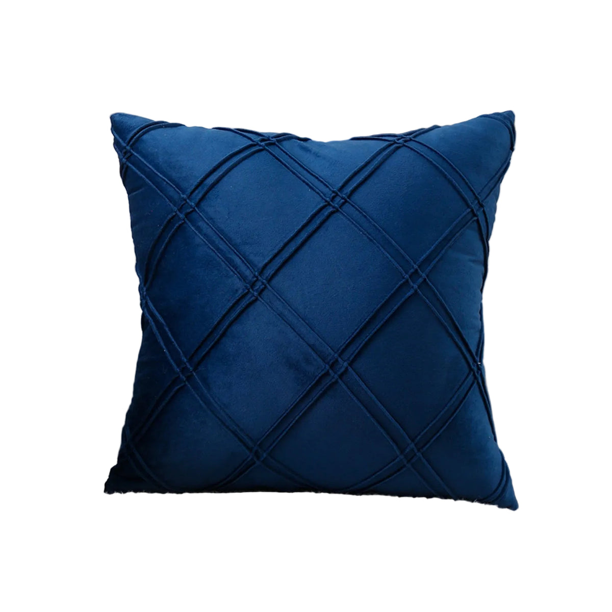 Double-Line Velvet Throw Pillow Nordic Solid Color Dutch Velvet Sofa Cushion Plaid Pillowcase