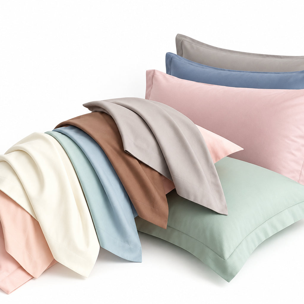 Pure Cotton Solid Color Pillowcase 50X80Cm Pure Cotton Pillowcase Set of 2 40X60Cm Single Student Pillowcase Gray