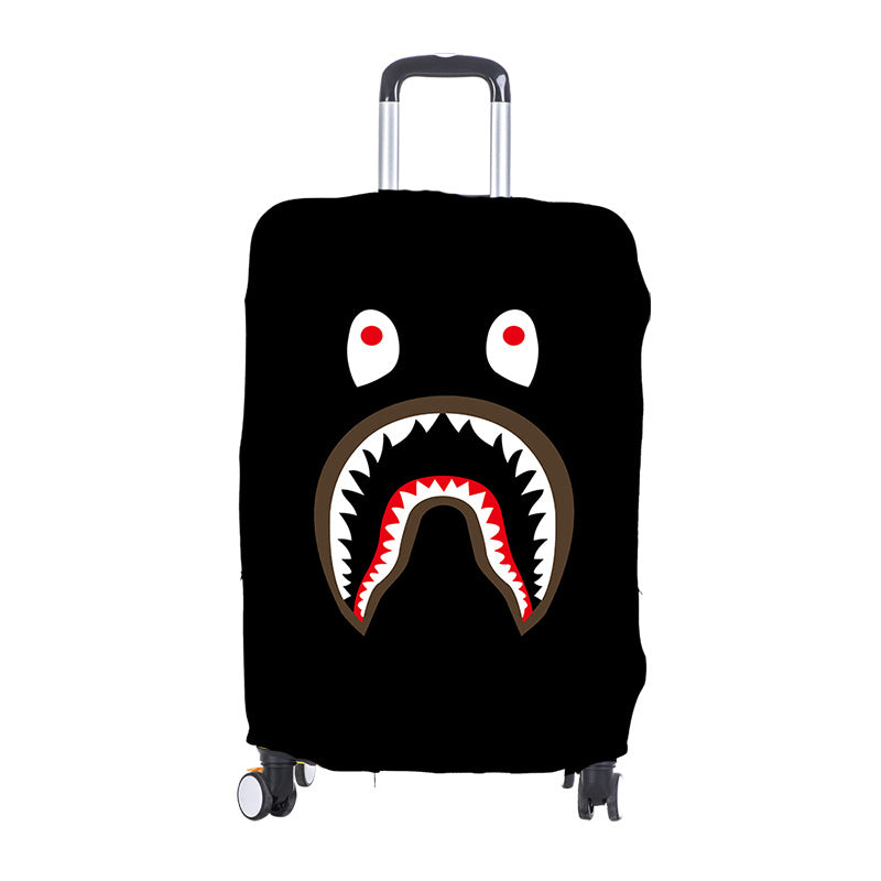 Big Mouth Monster Thickened Wear-resistant Air Layer Luggage Case Consignment Dustproof Scratch-proof