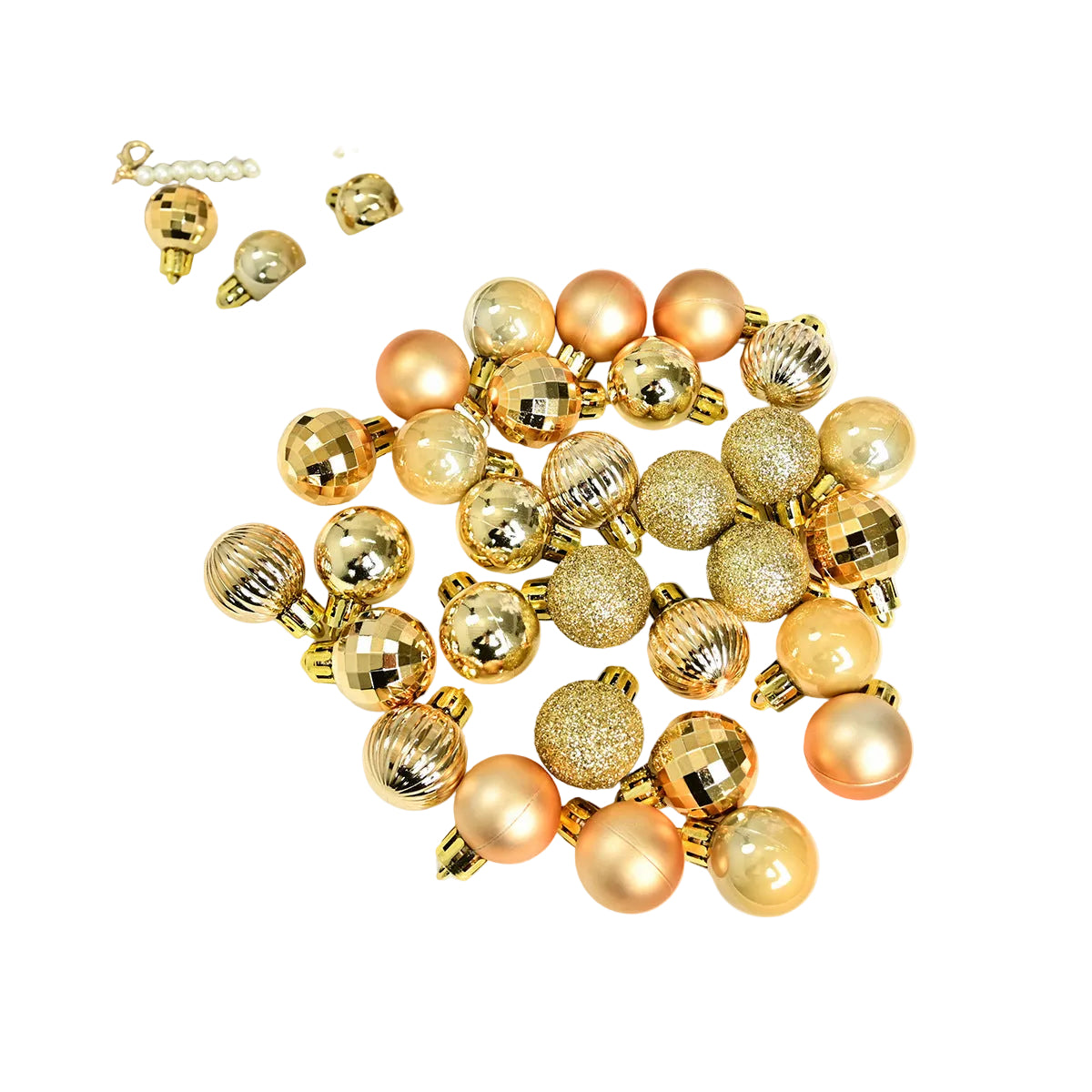Christmas decorations electroplating ball tree pendant decorative ball hanging ball 3cm-36pvs