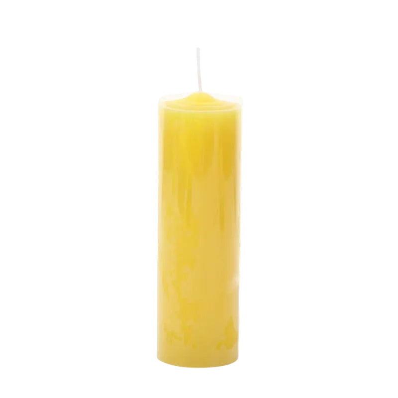 red and white candle color smoke-free odorless greenhouse long rod cylindrical candle