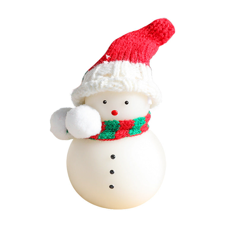 Soybean Wax Christmas Snowman Aromatherapy Candle Hand Gift Diy