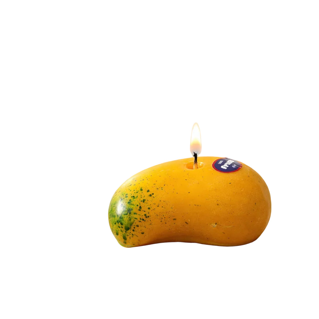 Mango-Shaped Ins-Style Handmade Scented Fruit Candles Soy Wax