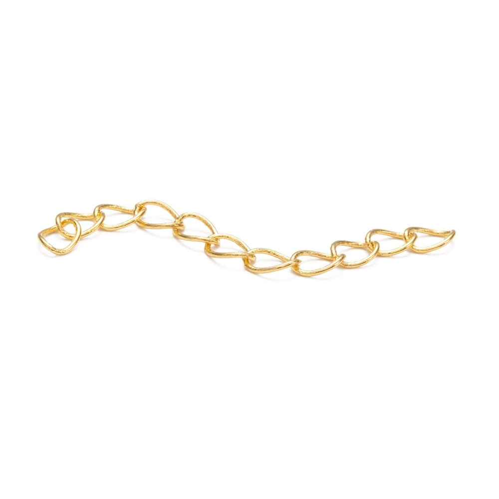 Hemasa Twist Chain Extension for Necklace Anklet Bracelet - Gold